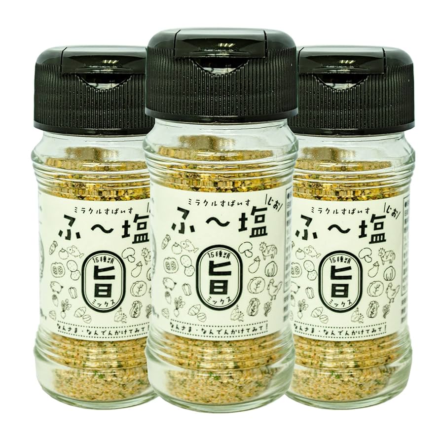 Amazon | KIYORAきくち ミラクルすぱいす ふ～塩 旨ミックス 65g